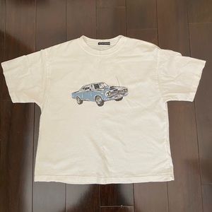 Vintage Car Brandy Melville Crop Tee